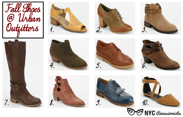 First Look: Fall shoes @ Urban Outfitters - NYC Recessionista