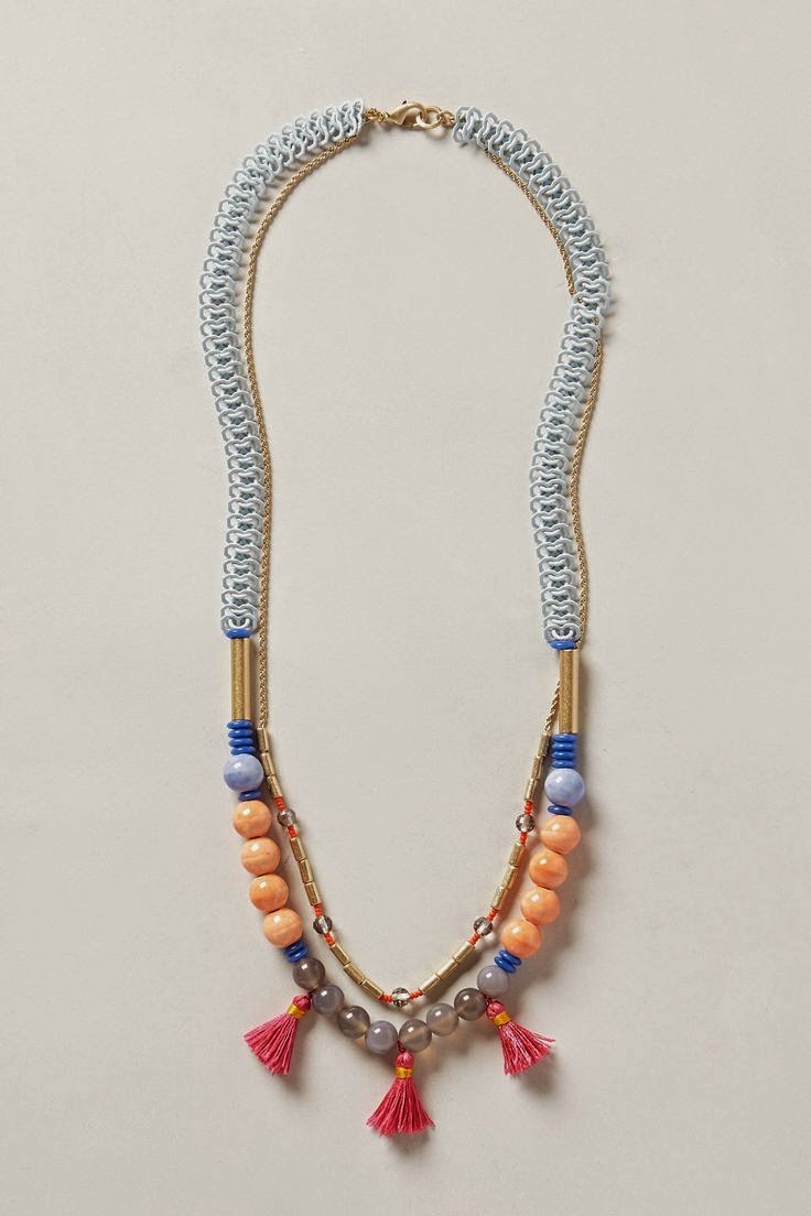 The perfect summer necklace at Anthropologie + 20 percent off