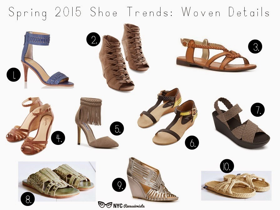 Spring 2015 Shoe Trends - Part One - NYC Recessionista