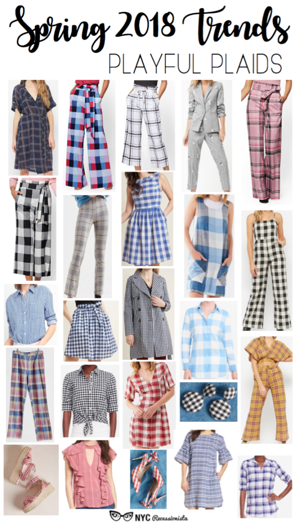 These are the perfect spring plaid pieces NYC Recessionista