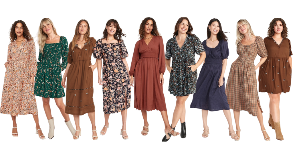 Old navy cheap fall dresses