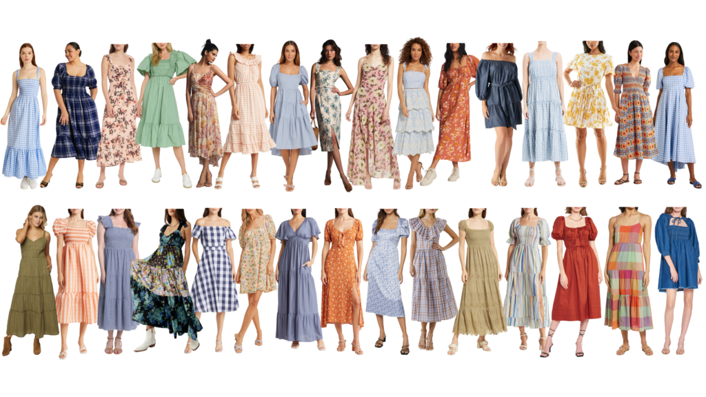 Country chic wedding guest dresses hotsell