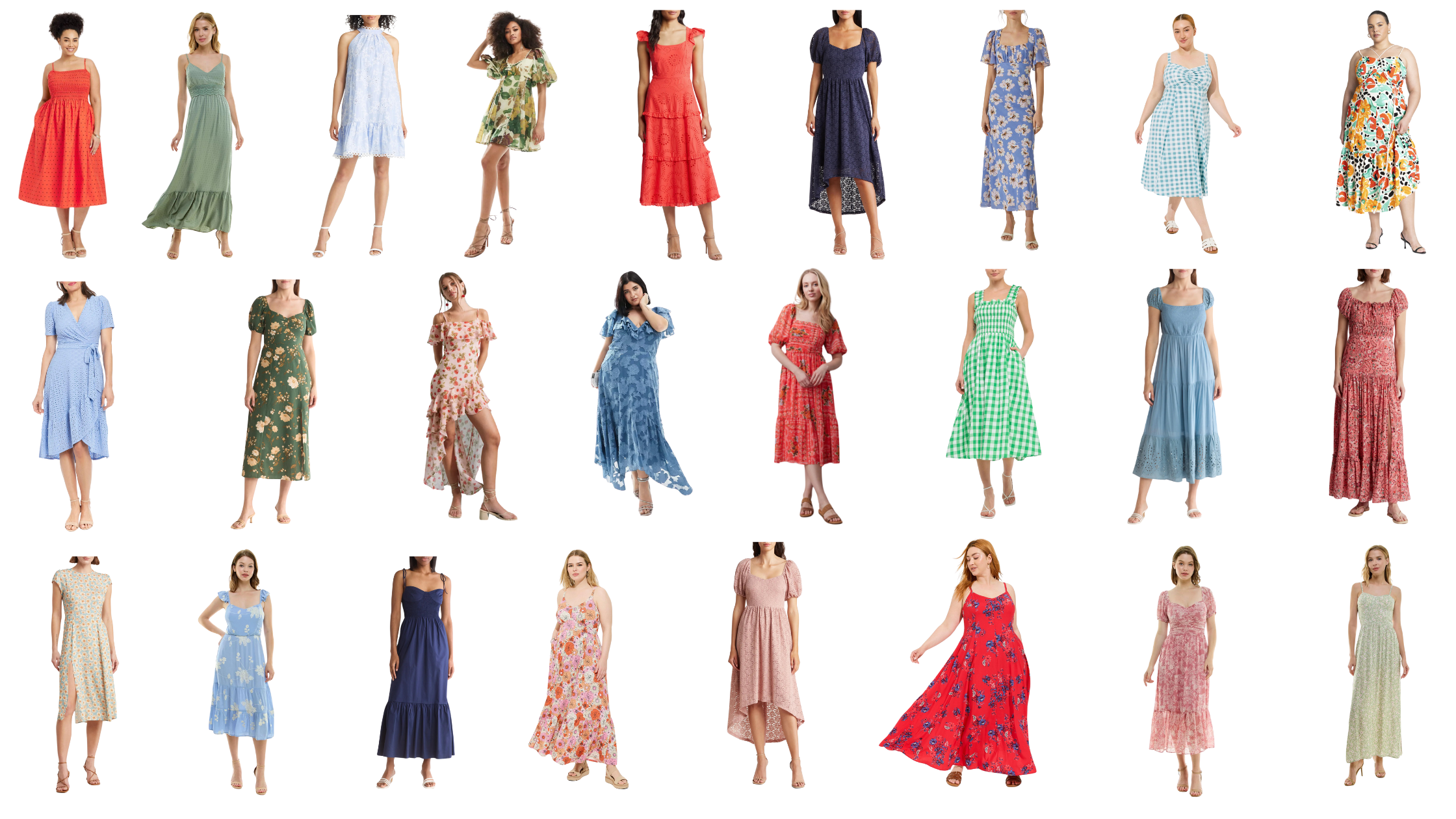 Wedding Guest Dresses Under $100: Farm   Barn   Country